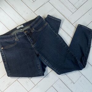 Lila Ryan Skinny Jeans Dark Wash Petite Mid Rise Stretch 29P Classic